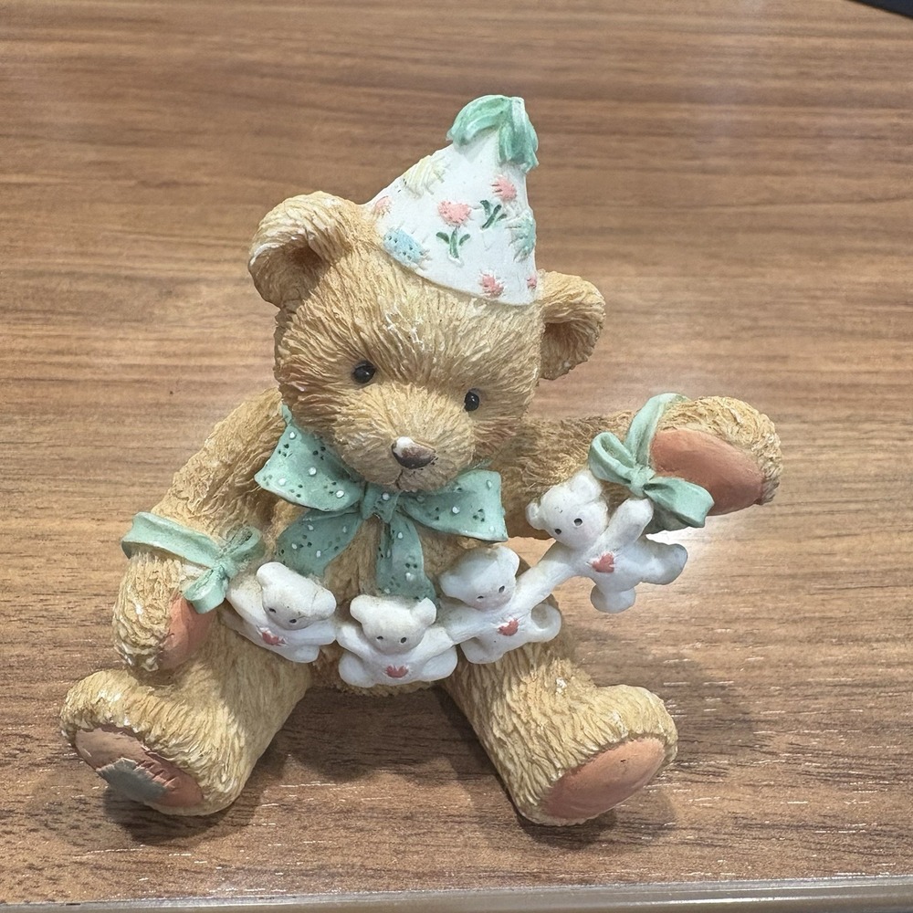 Cherished Teddies - Unfolding Happy Wishes‎ Four You 1992 - #911305 - No Box
